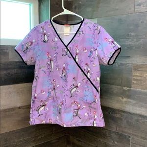 Dr Seuss Scrub Top